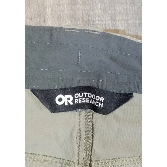Outdoor Research M Ferrosi Mens 33 10" Inseam Hiking Performance Beige Shorts - Picture 6 of 16